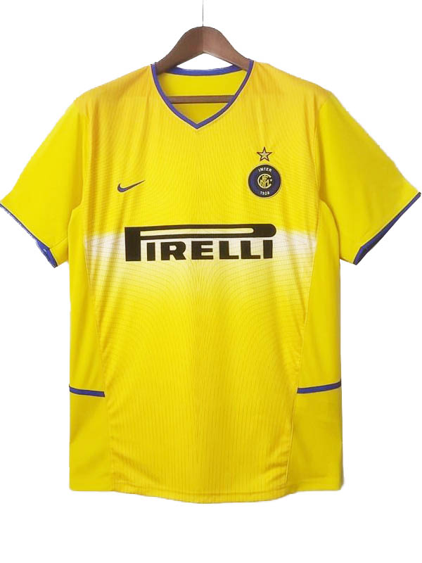 Inter milan third jersey mens retro shirt 2002-2003